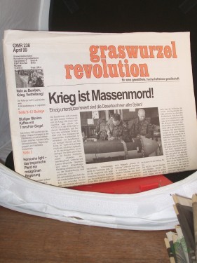 Artikelbild des Artikels “4/1999, Krieg ist Massenmord “