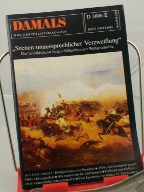 Artikelbild des Artikels “7/1985 Szenen unaussprechlicher Verzweiflung “
