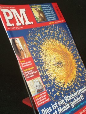 Artikelbild des Artikels “7/2005, DIES IST EIN WASSERTROPFEN ER HAT MUSIK GEHÖRT “