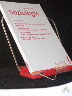 Artikelbild des Artikels “Soziologie Jg. 38 (2009) 1 : Forum der Deutschen Gesellschaft für Soziologie ISSN 0340-918X “