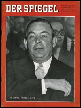 Product image of the product “45/1960, Industrie Präses Berg ”