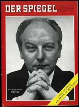 Product image of the product “20/1962, Entwicklungsminister Scheel ”