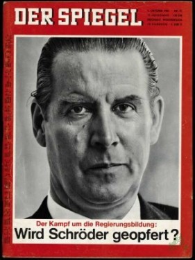 Product image of the product “41/1965, Wird Schröder geopfert? Der Kampf um die Regierungsbildung ”