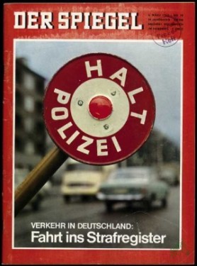 Product image of the product “10/1965, Fahrt ins Strafregister, Verkehr in Deutschland ”