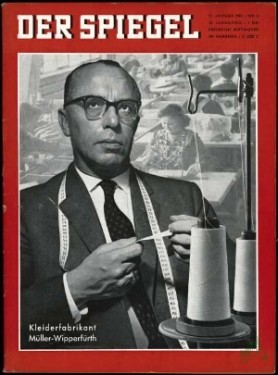 Artikelbild des Artikels “3/1961, KLEIDERFABRIKANT MÜLLER WIPPERFÜRTH “