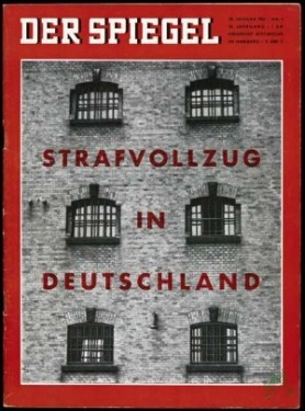 Artikelbild des Artikels “4/1961, STRAFVOLLZUG IN DEUTSCHLAND “