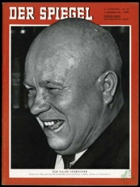 Artikelbild des Artikels “38/1959, DER HALBE HERRSCHER; AMERIKA REISENDER NIKITA CHRUSCHTSCHOW “