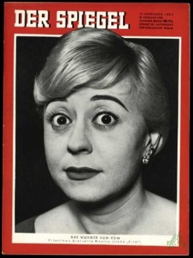 Product image of the product “9/1958, DAS WUNDER VON ROM; FILMCLOWN GIULIETTA MASINO ”