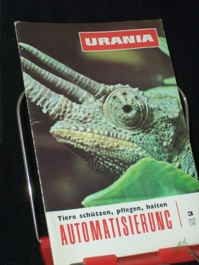 Artikelbild des Artikels “3/1970, Automatisierung, Dr. sc. H.-J. Lotze Dr. J. Helms Prof. Dr. sc. F. Haberland Dr. R. Gericke Prof. Dr. F. Donath Veterinärrat Dr. K. Fritzenwanke Dr. P. Wenzel Prof. Dr. H. Kröger Dr. habil. W. Dawydoff Prof. Dr. 0. Raus K. Kockel Re “
