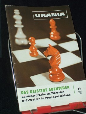 Artikelbild des Artikels “11/1970, Das geistige Abenteuer,A. L. Burzew K. L. Gladilin Dipl.-Geologe F. Wendland Akademiemitglied Prof. B. M. Kedrow Dipl.-Ing. W. Frohberg Dr. E. Petras Dr. F. Hackenberger Dr. G. Leucht Dr. S. K. Uhlig Veterinärrat Dr. K. Fritzenwank “