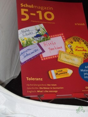 Artikelbild des Artikels “2/2006, Toleranz “