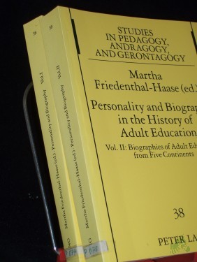 Artikelbild des Artikels “Personality and biography : (2 BÄNDE) proceedings of the Sixth International Conference on the History of Adult Education / Martha Friedenthal-Haase (ed.) “