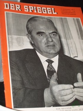 Artikelbild des Artikels “2/1959 DER REVISOR – Präsident des Bundesrechnungshofs Hertel im „SPIEGEL-Gespräch“ “