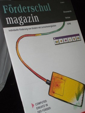 Artikelbild des Artikels “4/1995, Computer Einsatz in der Förderschule “