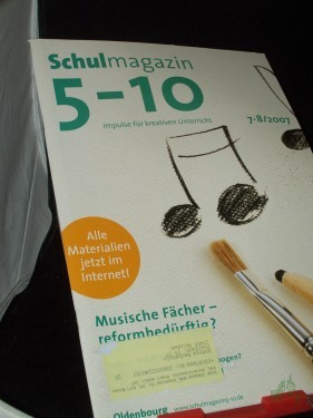 Artikelbild des Artikels “7/8 2007, Musische Fächer reformbedürftig “