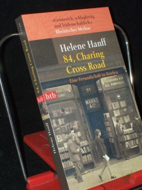 Artikelbild des Artikels “84, Charing Cross Road : eine Freundschaft in Briefen / Helene Hanff. Aus dem Amerikan. übers. und mit einem Nachw. vers. von Rainer Moritz “