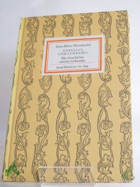 Product image of the product “Euryalus und Lukrezia : d. Geschichte zweier Liebender / Enea Silvio Piccolomini ”