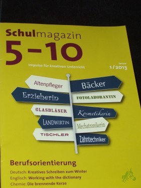 Artikelbild des Artikels “1/2013, Berufsorientierung “