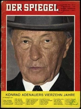 Artikelbild des Artikels “41/1963, Konrad Adenauers Vierzehn Jahre “