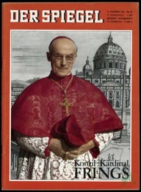 Artikelbild des Artikels “50/1963, Konzil Kardinal Frings “