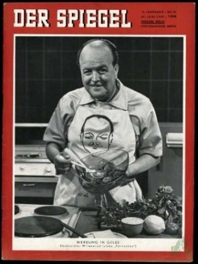 Artikelbild des Artikels “26/1959, Werbung in Gelee, Kochspieler Wilmenrod “