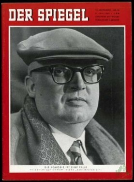 Artikelbild des Artikels “28/1959, Die Komödie ist eine Falle, Friedrich Dürrenmatt “