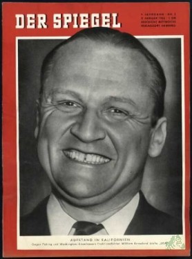 Artikelbild des Artikels “2/1955, Aufstand in Kalifornien, Gegen Peking und Washington Eisenhowers Fraktionsführer William Knowland “