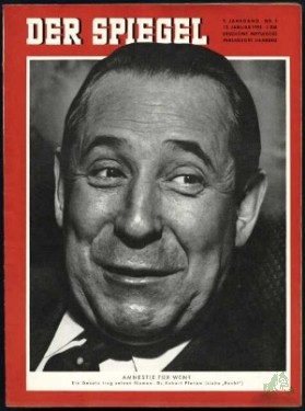 Artikelbild des Artikels “3/1955, Amnestie für wen? ein Gesetz trug seinen Namen Dr Robert Platow “