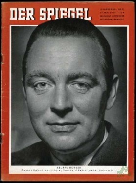 Artikelbild des Artikels “22/1959, Krupps Mörser, Generalbevollmächtigter Berthold Beitz “