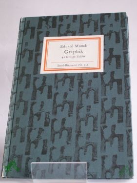 Artikelbild des Artikels “Graphik : 42 Bildtaf. / Edvard Munch. Hrsg. von Werner Timm “