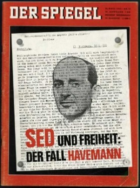 Artikelbild des Artikels “13/1964, SED und Freiheit, der Falle Havemann “