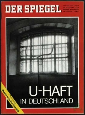 Artikelbild des Artikels “12/1964, U-HAFT in Deutschland “