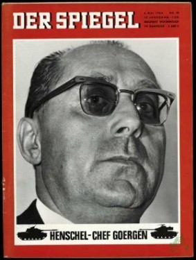Artikelbild des Artikels “19/1964, Henschel Chef Goergen “