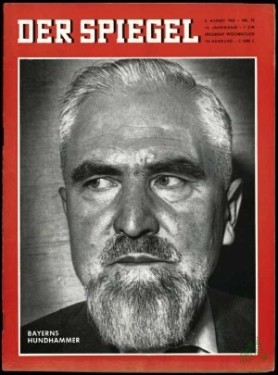 Product image of the product “32/1962, Bayerns Hundhammer ”