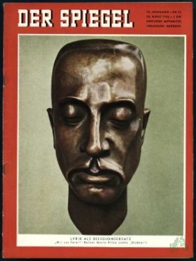 Artikelbild des Artikels “13/1956, Lyrik als Religionsersatz, Mir zur Feier, Rainer Maria Rilke “