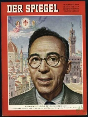 Artikelbild des Artikels “16/1956, Närrische Streiche der Barmherzigkeit, Christlicher Sozialist und Bürgermeister von Florenz, Giorgio La Pira “