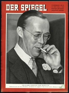 Artikelbild des Artikels “24/1956, Zwischen Königin und Rasputin, Geheimnisse im Haus Oranien, Hollands Prinzengemahl Bernhard “