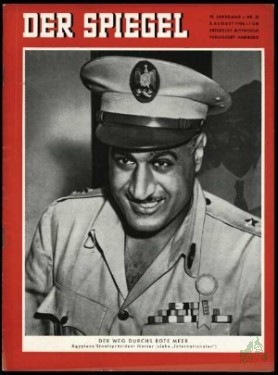 Artikelbild des Artikels “32/1956, Der Weg durchs Rote Meer, Ägyptens Staatspräsident Nasser “