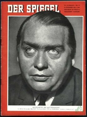 Artikelbild des Artikels “39/1956, Geschäfte um Mitternacht, In Otto Krauses Mantel, Konzernherr Willy Schlieker “