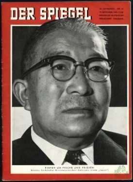 Artikelbild des Artikels “37/1956, Finten um Fische und Frieden, Moskau Verhändler Ministerpräsident Hatojama “