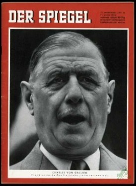 Product image of the product “24/1958 Charles von Gallien, Frankreichs de Gaulle ”