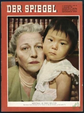 Artikelbild des Artikels “46/1955, nestbau in zwei Welten, Fernost Schriftstellerin Pearl S. Buck “