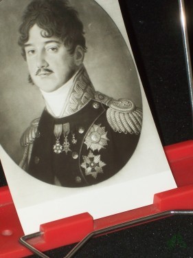 Artikelbild des Artikels “Messestadt Leipzig, Museum für Geschichte der Stadt Leipzig, Altes Rathaus, Fürst Poniatowski 1812, pastell v. J. H. Schmidt “