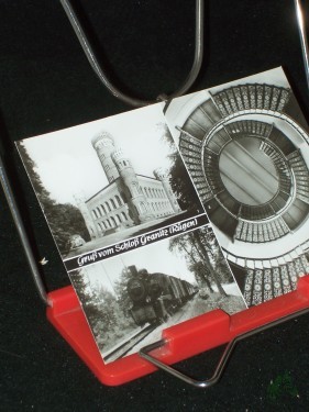 Artikelbild des Artikels “Gruß vom Schloß Granitz Rügen, ehem. Jagdschloß, Bäderbahn, Wendeltreppe im Aussichtsturm “