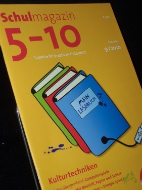 Artikelbild des Artikels “9/2010, Kulturtechniken “