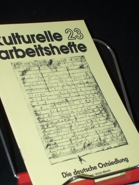 Artikelbild des Artikels “Die deutsche Ostsiedlung / von Ulrich March. [Hrsg.: Bund d. Vertriebenen - Vereinigte Landsmannschaften u. Landesverb.] “