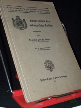 Artikelbild des Artikels “Landeskunde des Königreichs Sachsen “