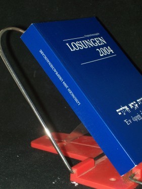 Product image of the product “Die Losungen Deutschland 2004/Losungen 2004 in der Ursprache: Die Losungen in hebräischer und altgriechischer Sprache mit Übersetzungshilfen ”