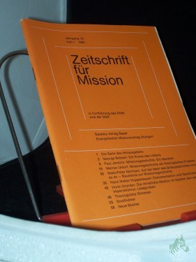 Artikelbild des Artikels “1/1983 “