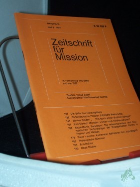 Artikelbild des Artikels “3/1977 “